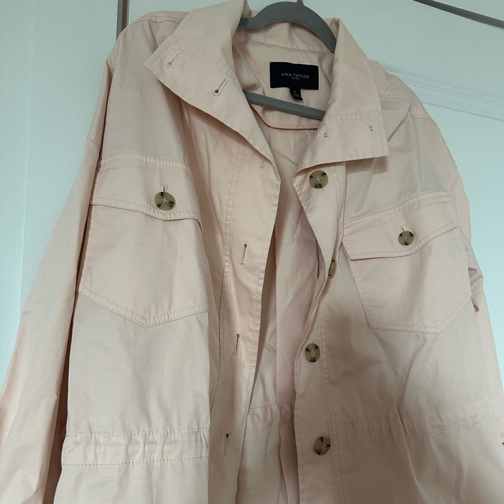 Ann Taylor Factory Pink Jacket Size XL - Picture 5 of 6